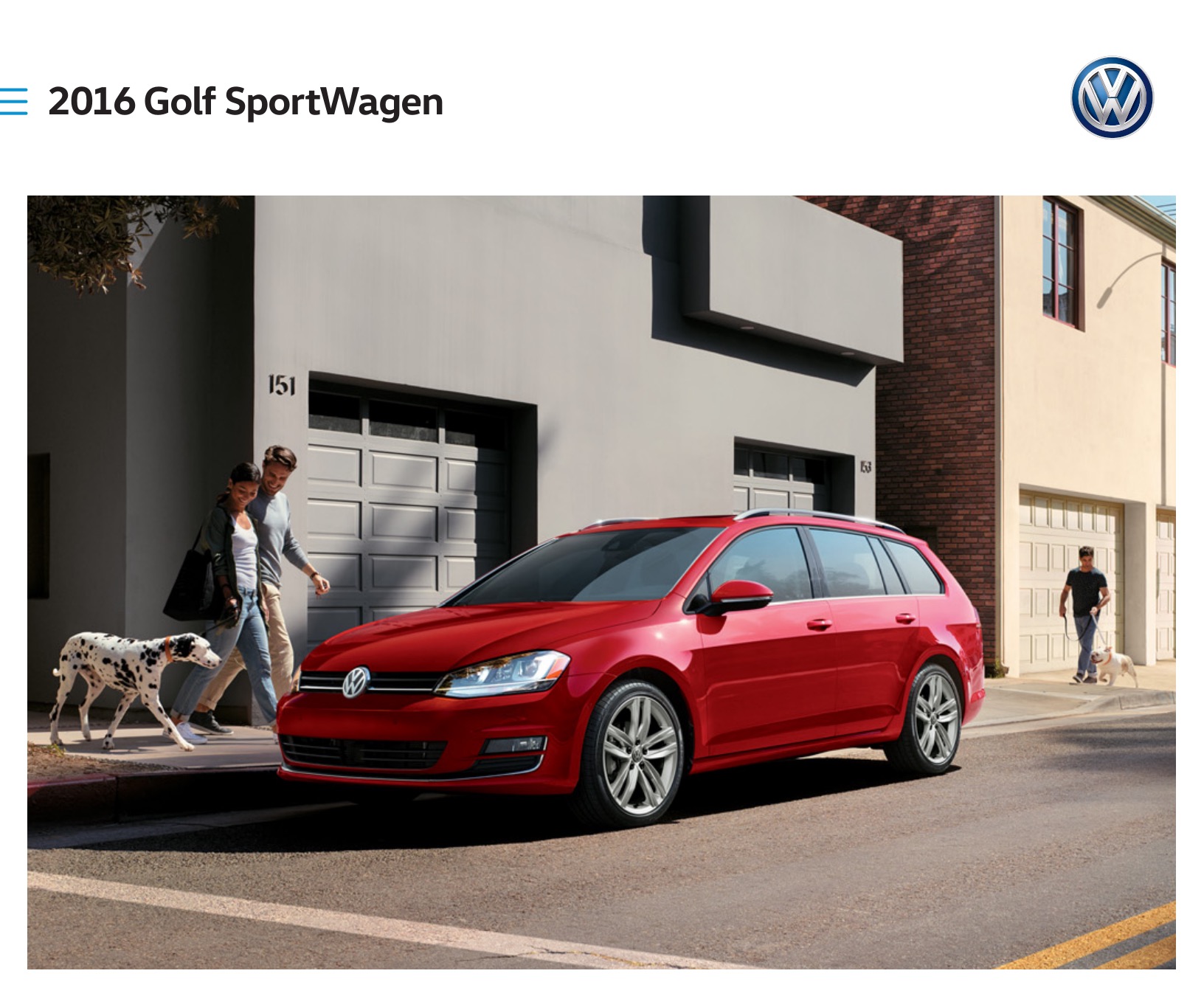 2016 VW Golf SportWagen Brochure Page 8